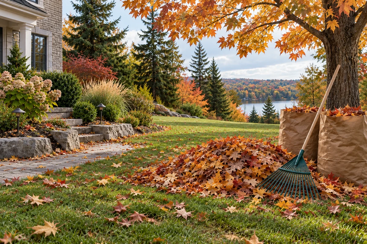 Seasonal cleanups conceptual service image